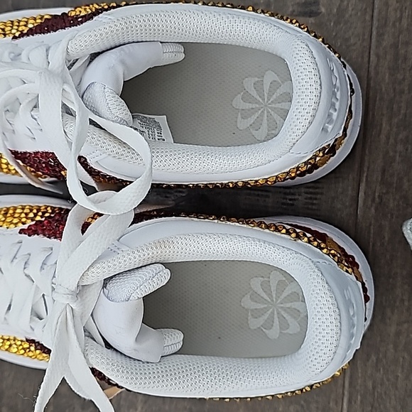 Kansas City Chiefs Women's Nike Custom Sneakers sz 6.5 - Picture 7 of 9